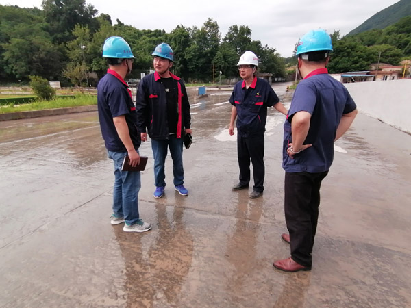 公司開展二季度安環(huán)、消防、防汛綜合大檢查