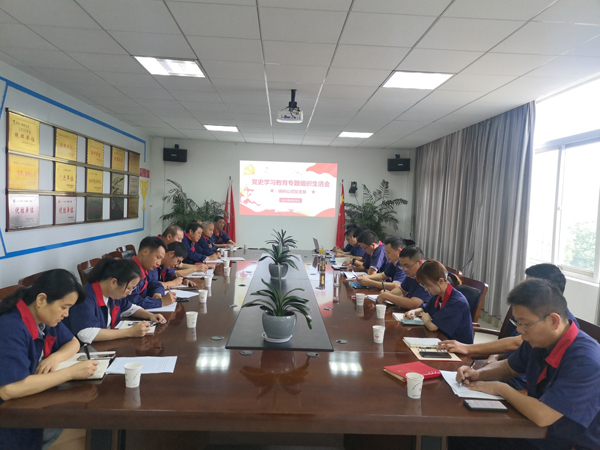 鋼構(gòu)公司黨支部召開(kāi)黨史學(xué)習(xí)教育專(zhuān)題組織生活會(huì) 鋼構(gòu)公司黨支部召開(kāi)黨史學(xué)習(xí)教育專(zhuān)題組織生活會(huì)