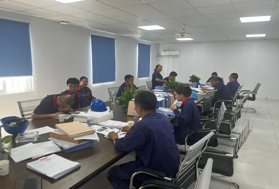 公司開展年度質(zhì)量、環(huán)境、職業(yè)健康安全管理體系內(nèi)審工作