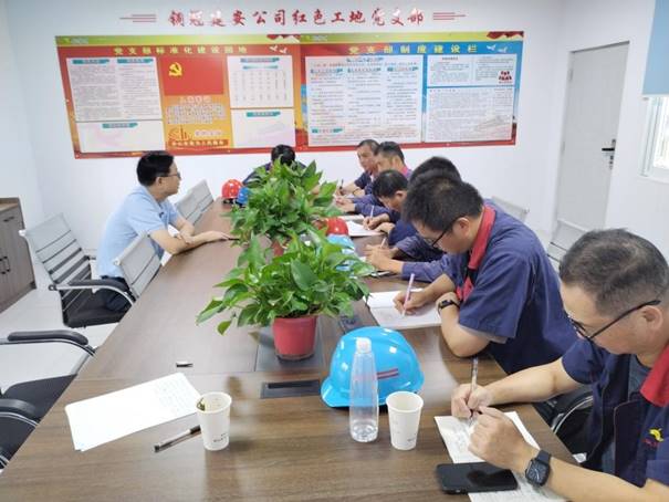 公司開展第三季度安全、環(huán)保、消防綜合檢查 